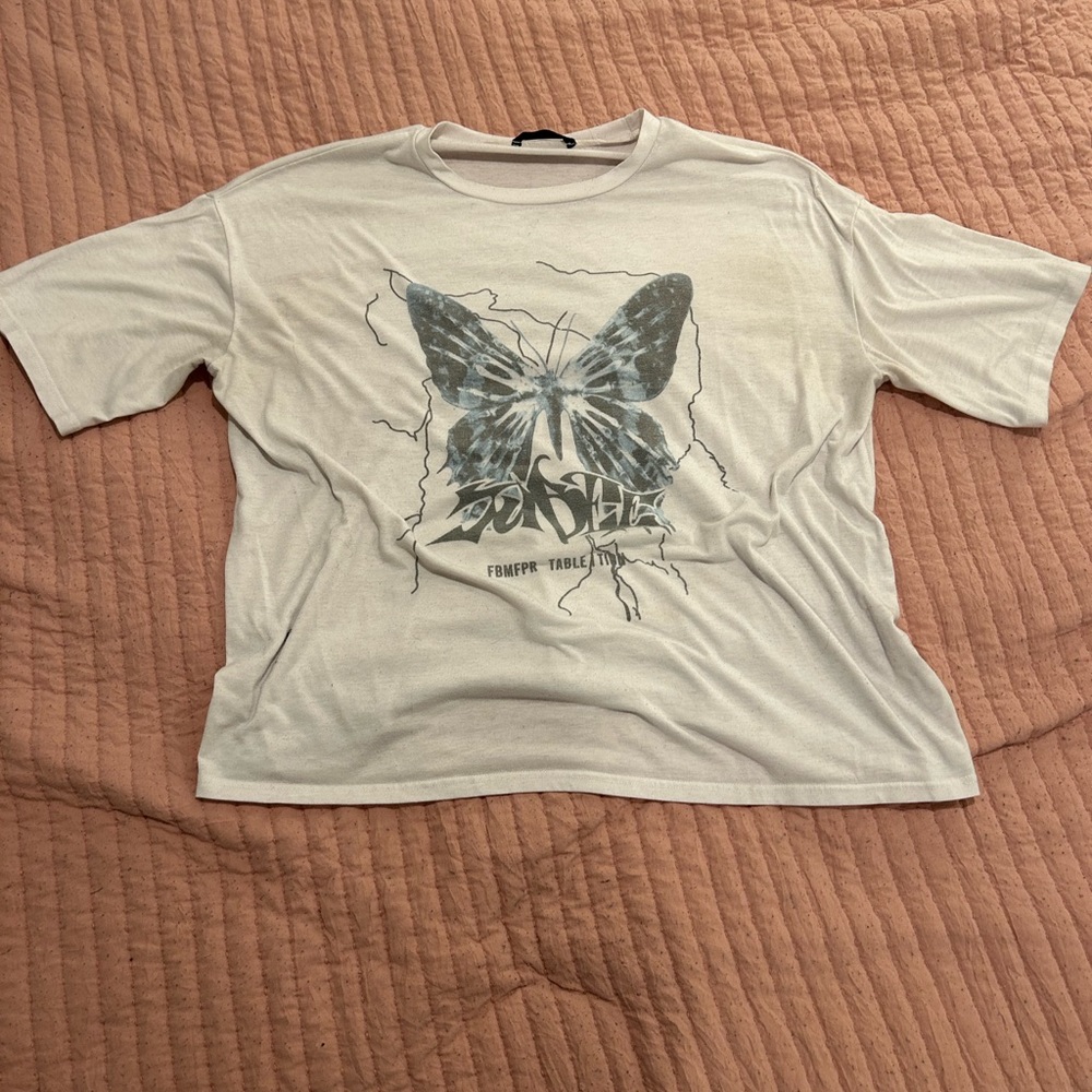 Shein Butterfly shirt